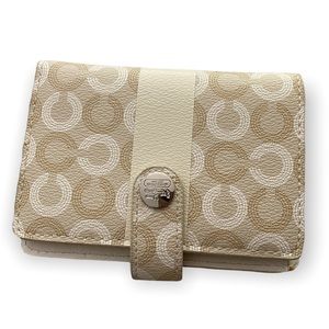 Beautiful Authentic Coach Leather Wallet